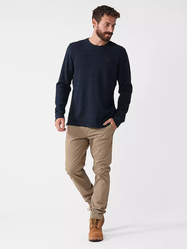 PME LEGEND | Langarmshirt | Bleu foncé