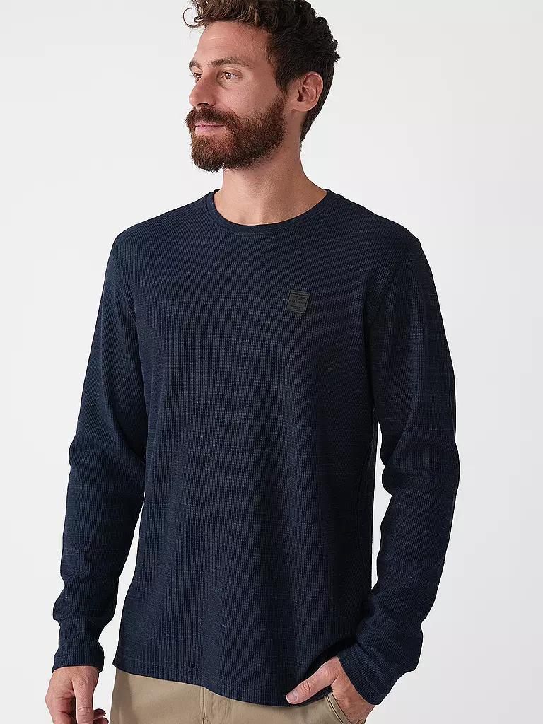 PME LEGEND | Langarmshirt | Bleu foncé
