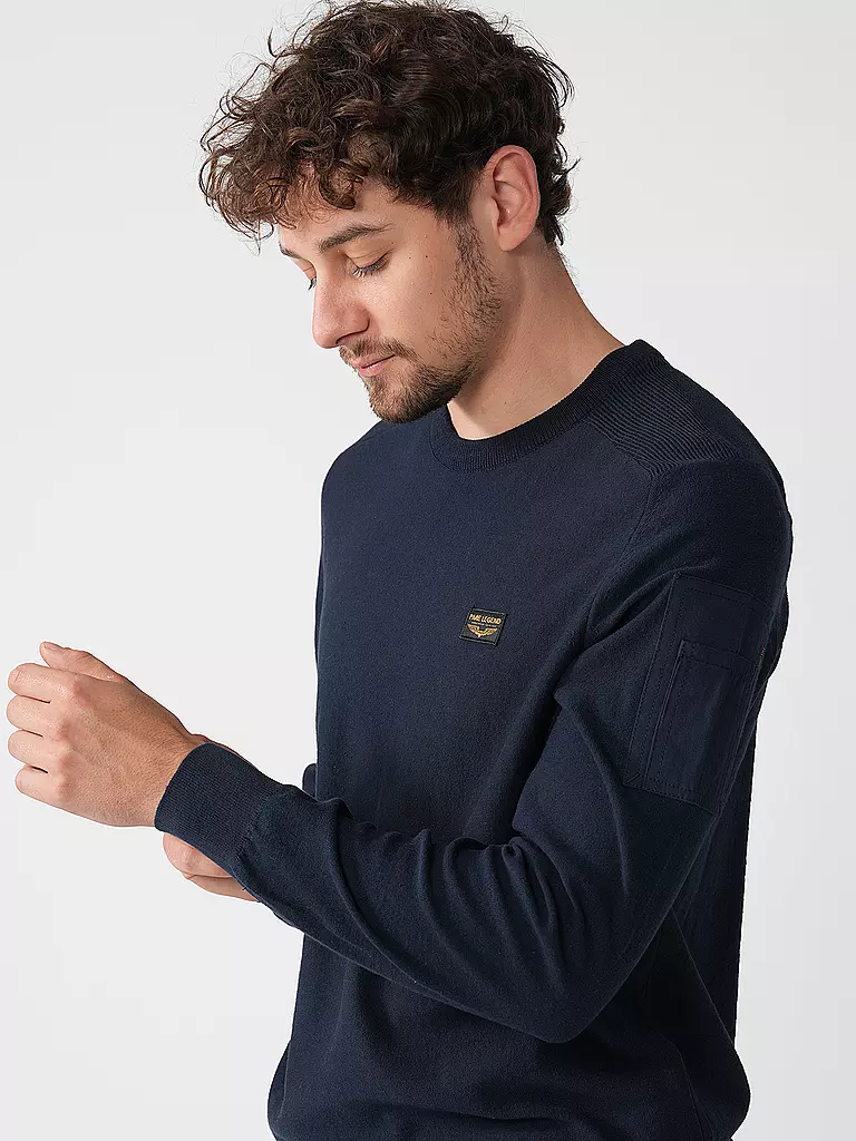 PME LEGEND | Pullover | Bleu foncé