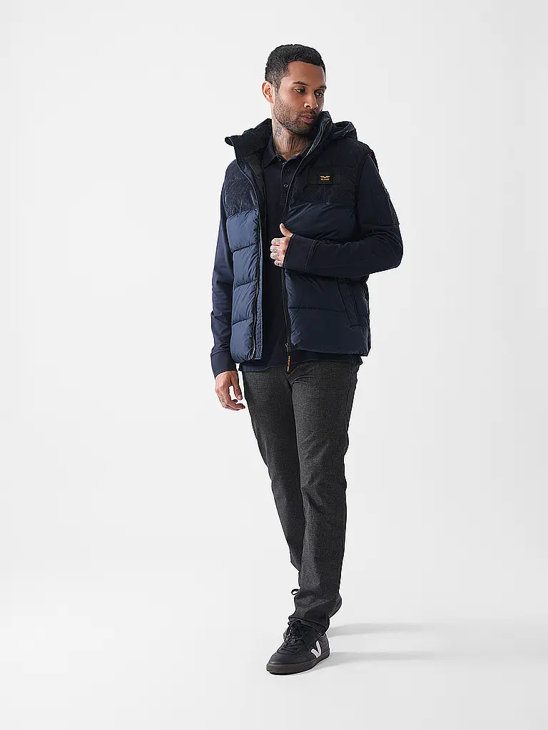 PME LEGEND | Steppgilet GOBBLER | blau
