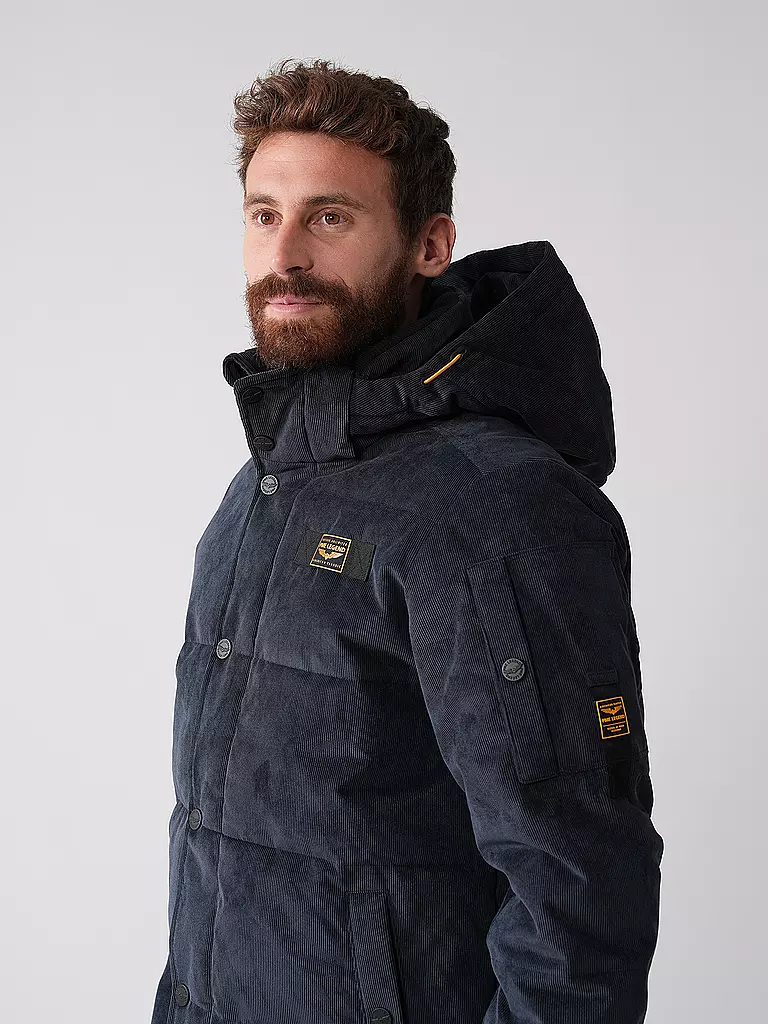 PME LEGEND | Steppjacke GOBBLER | Bleu foncé