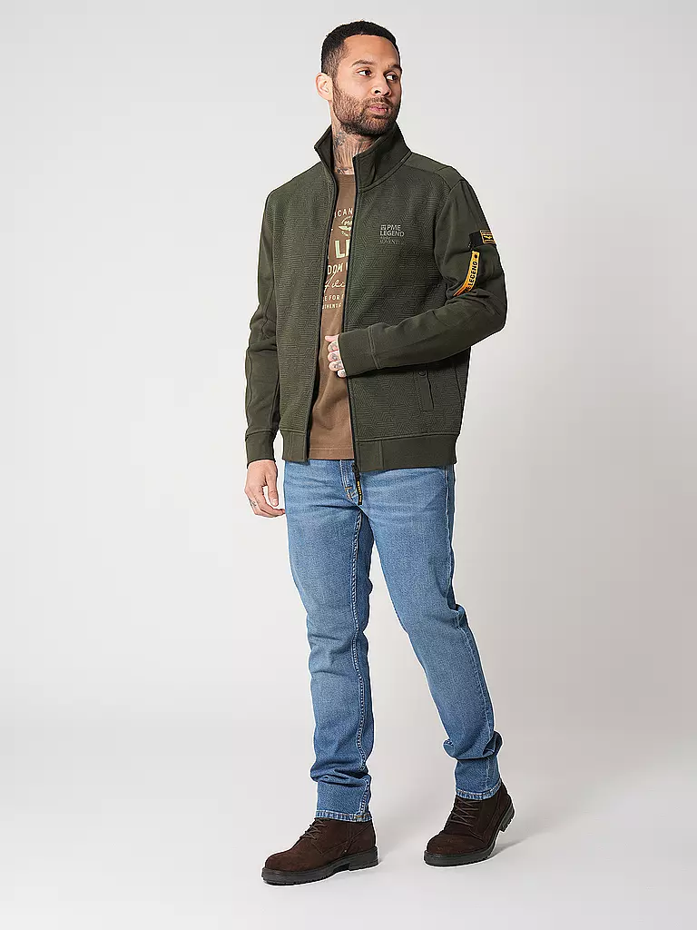 PME LEGEND | Sweatjacke | Olive