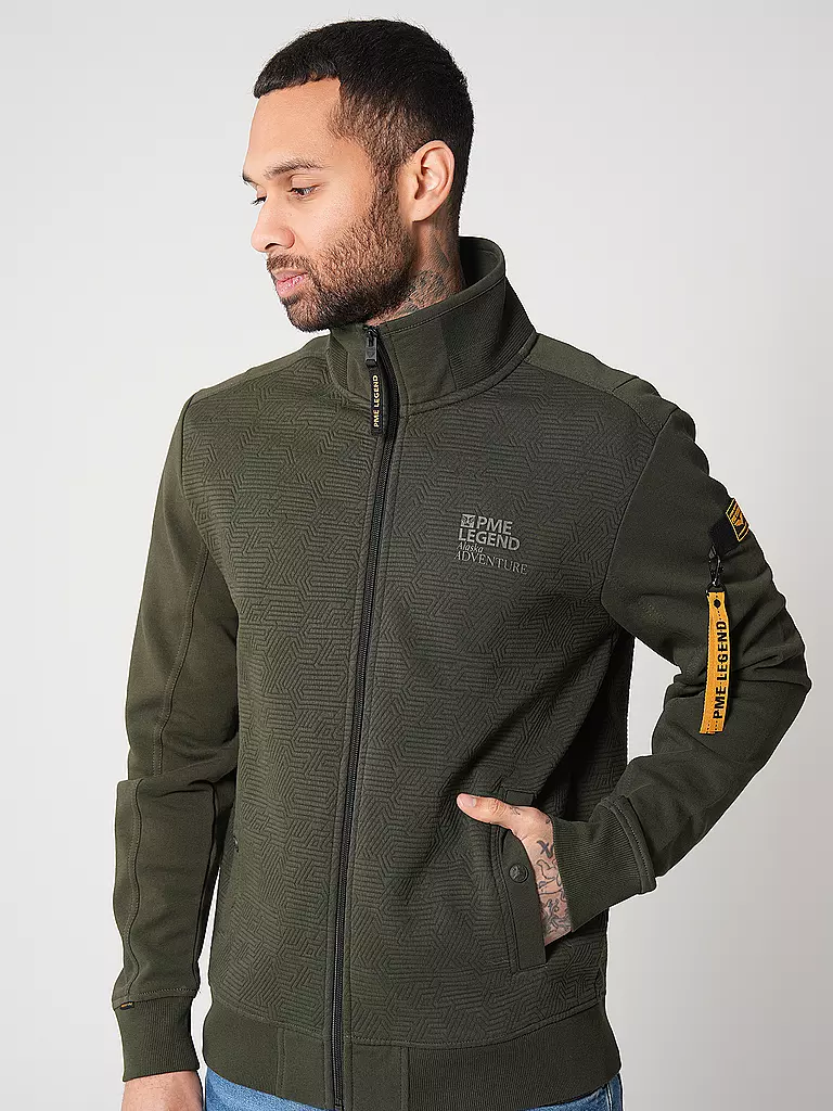 PME LEGEND | Sweatjacke | Olive