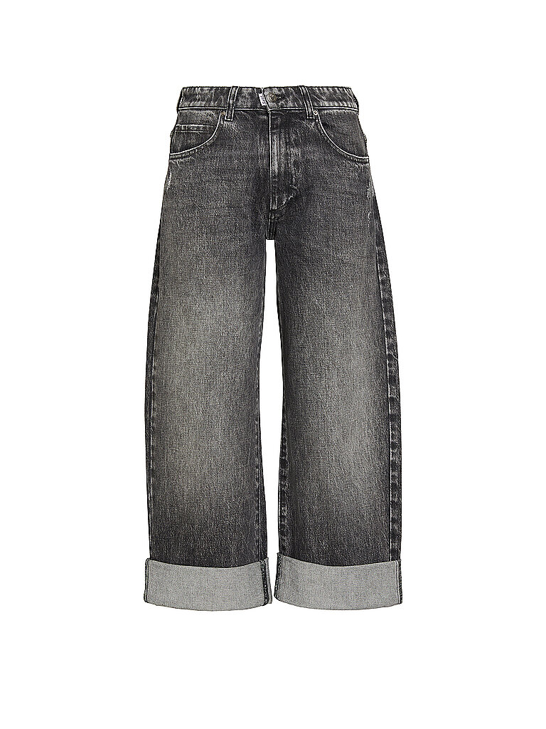 Jeans Wide Leg 26_THE LOOSE gris clair 28/L32