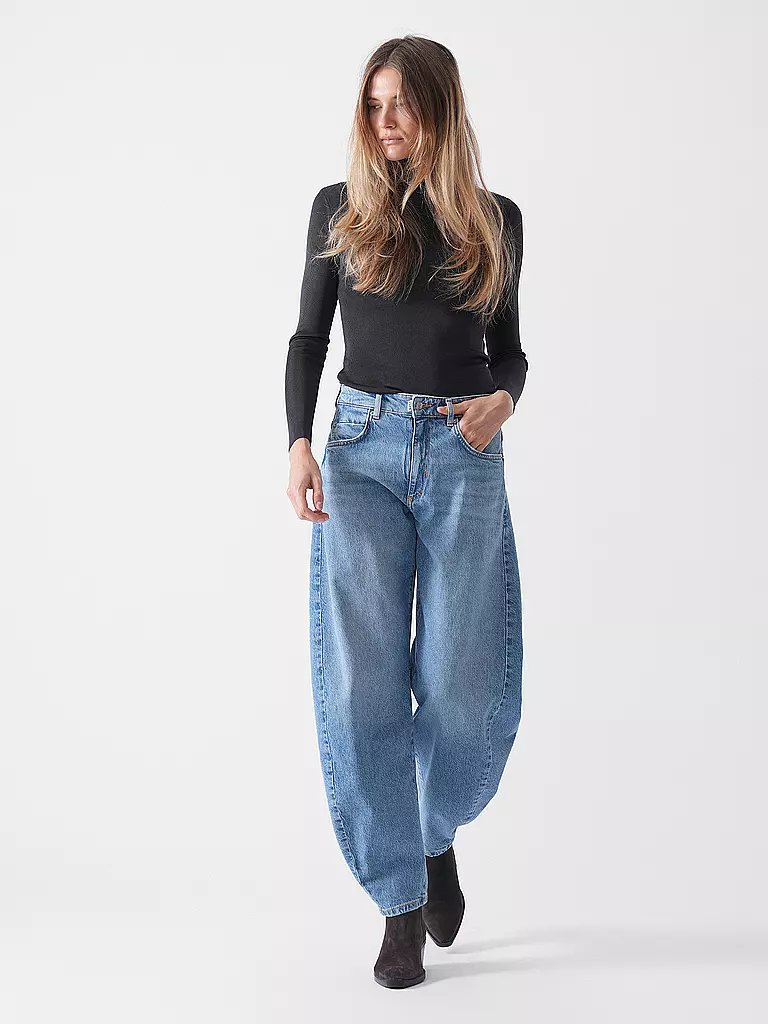 PNTS | Jeans Balloon Fit 05_THE O SHAPE | hellblau