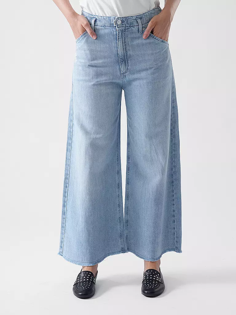 PNTS | Jeans Jambe Large | hellblau