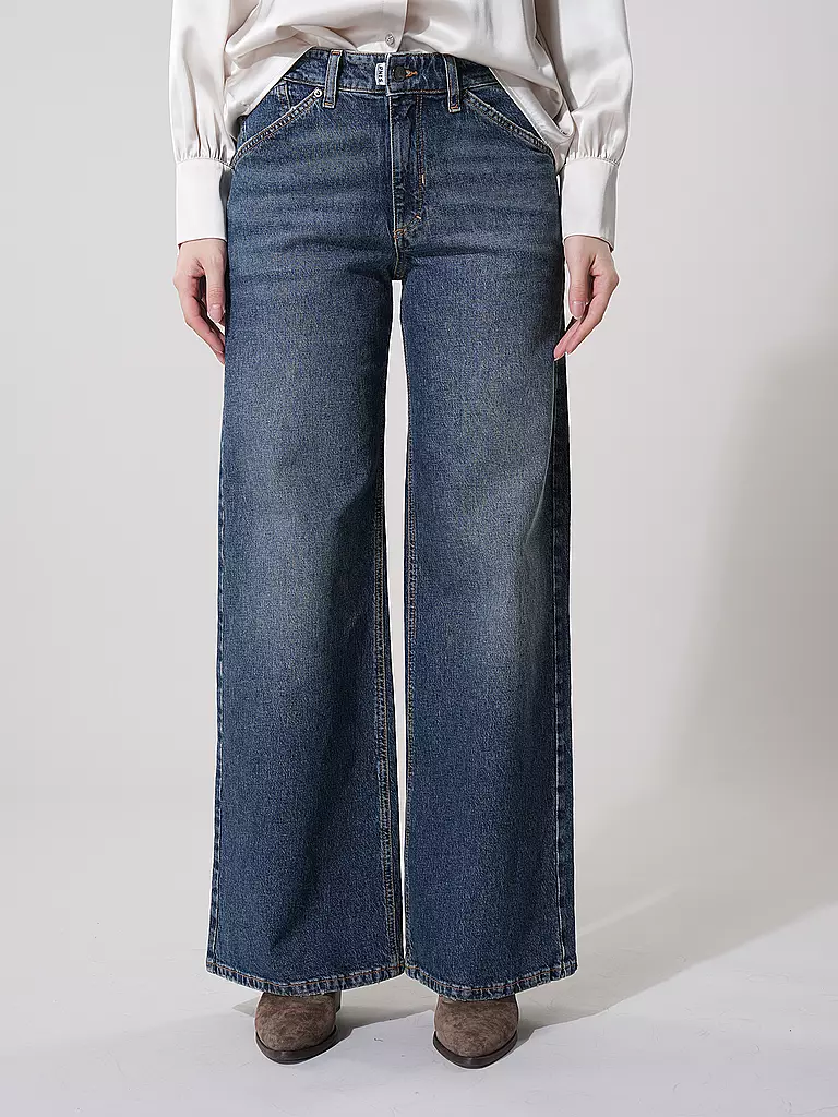 PNTS | Jeans Wide Fit THE RAVER | Bleu foncé