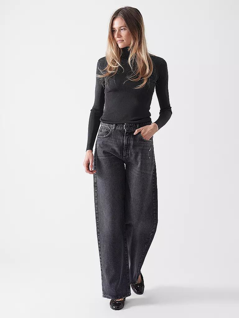 PNTS | Jeans Wide Leg 26_THE LOOSE | hellgrau