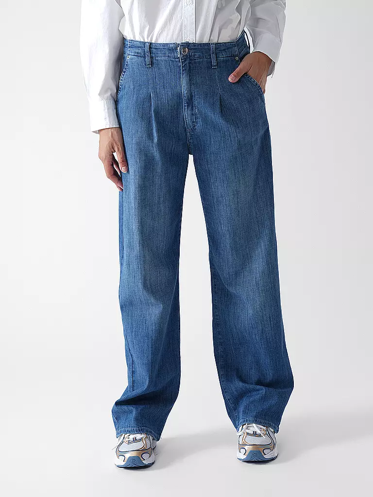 PNTS | Jeans Wide Leg 26_THE LOOSE | blau