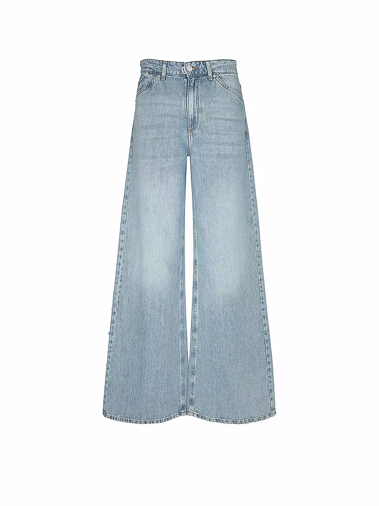 PNTS | Jeans Wide Leg THE RAVER | blau