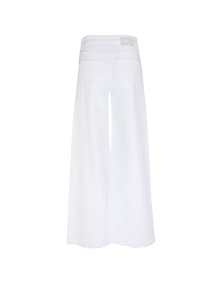 PNTS | Jeans Wide Leg THE RAVER | Blanc