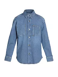 PNTS | Jeansbluse 27_THE SUIT UP | Bleu foncé