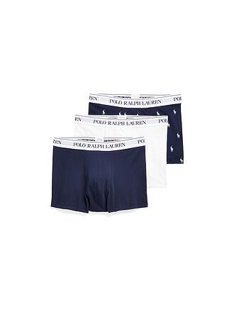 POLO RALPH LAUREN | Boxers Lot de 3 marine blanc