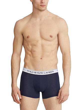 POLO RALPH LAUREN | Boxers Lot de 3 marine blanc