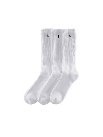 POLO RALPH LAUREN | Chaussettes, lot de 3, blanc