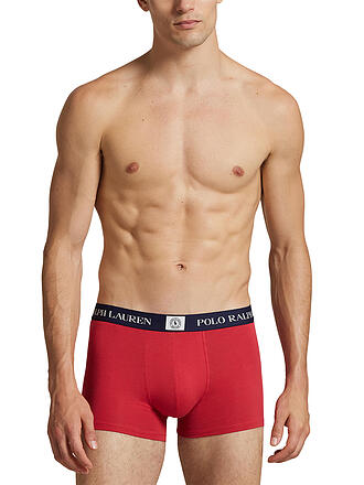 POLO RALPH LAUREN | Lot de 3 slips rouge/bleu
