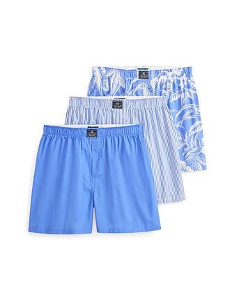 POLO RALPH LAUREN | Boxershorts Lot de 3 bleu / rayé / floral