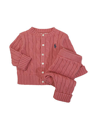 POLO RALPH LAUREN | Ensemble bébé 2 pièces cardigan et pantalon