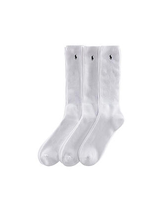 POLO RALPH LAUREN | Chaussettes lot de 3 blanc