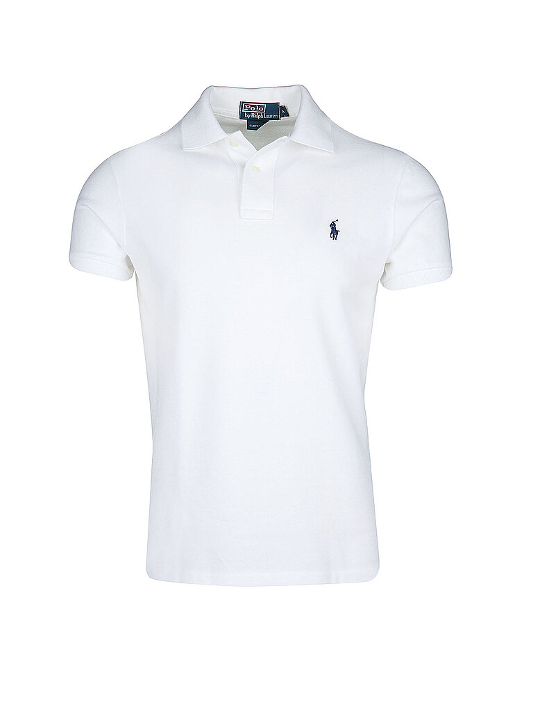 Polo coupe personnalisée blanc M