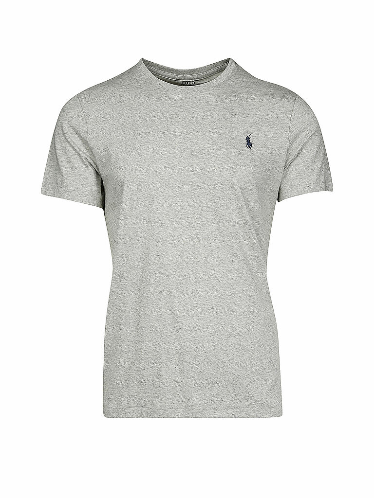 T-shirt coupe ajustée personnalisée gris L