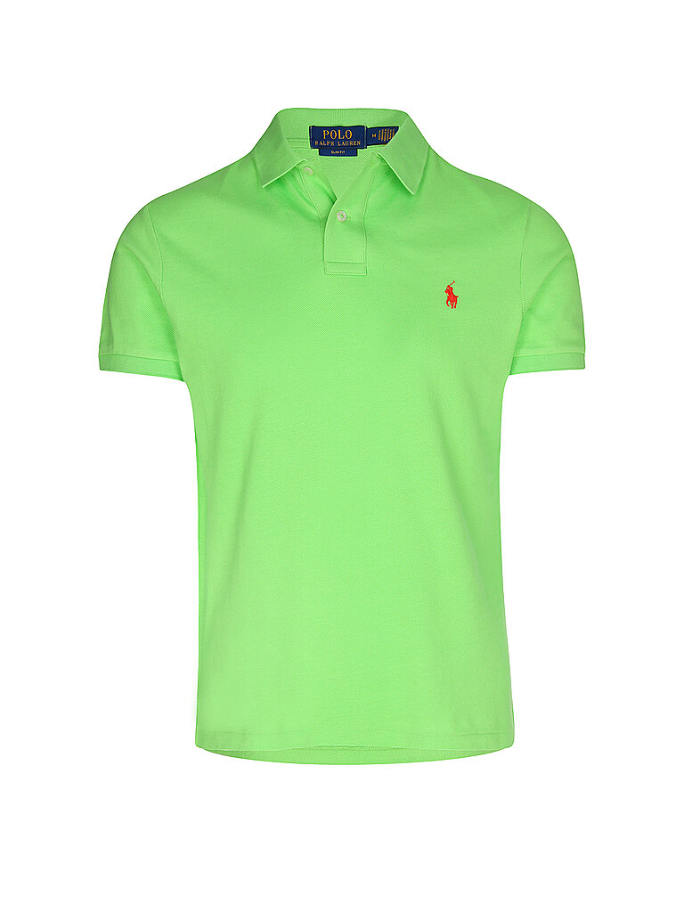 POLO RALPH LAUREN Polo Slim Fit vert clair | M