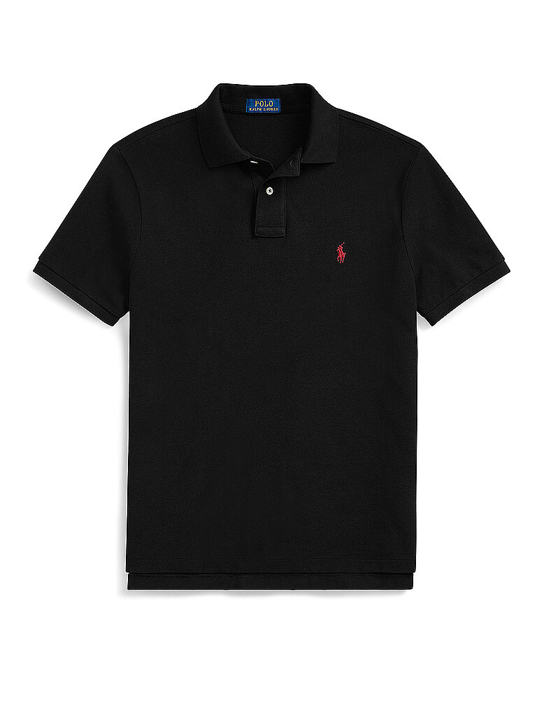 Polo Coupe Slim Personnalisée noir M