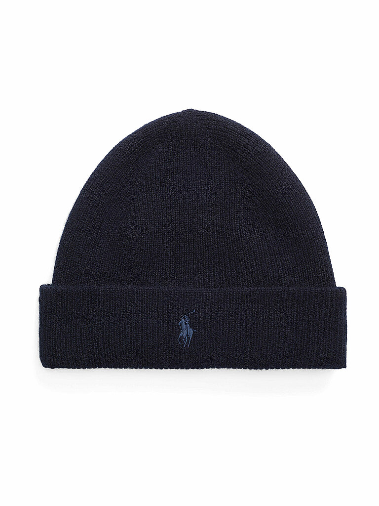 Bonnet en cachemire bleu marine