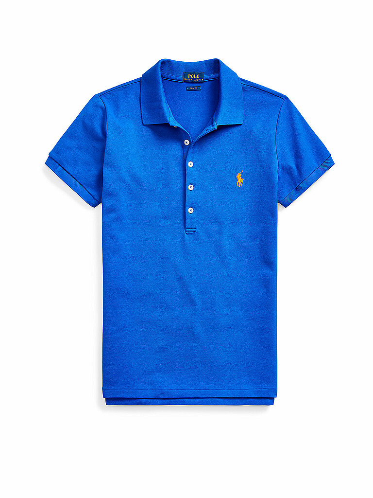 Poloshirt Slim Fit JULIE bleu XS