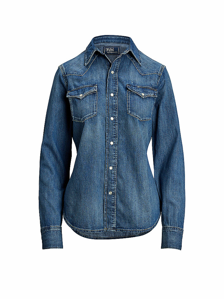 Blouse en jean bleu XL