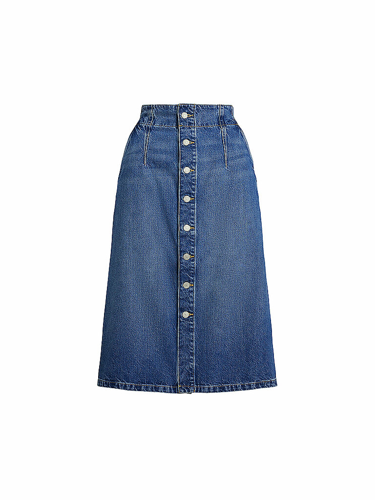 Jupe en jean bleu marine 25
