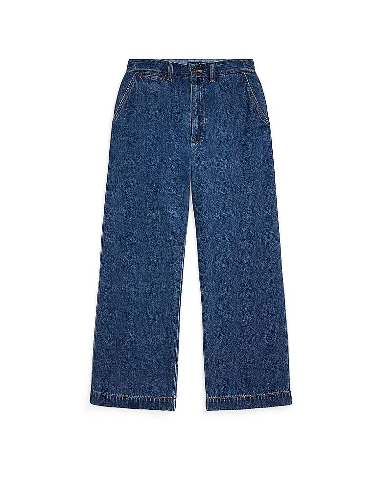 Jeans Wide Fit bleu 34