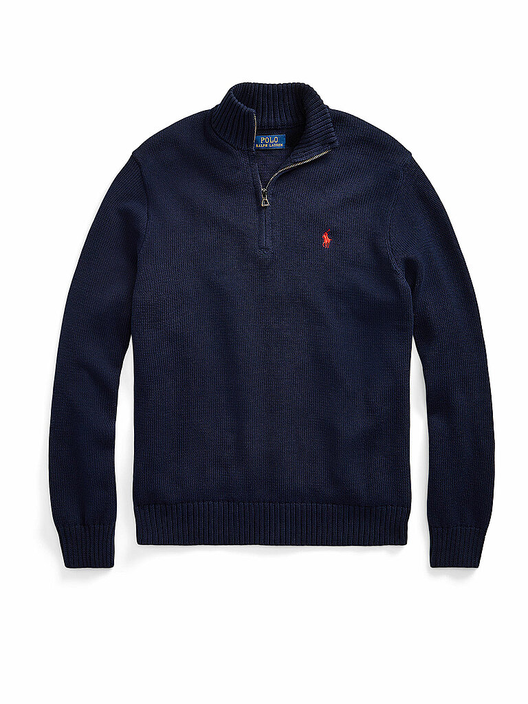 Pull Troyer bleu marine L