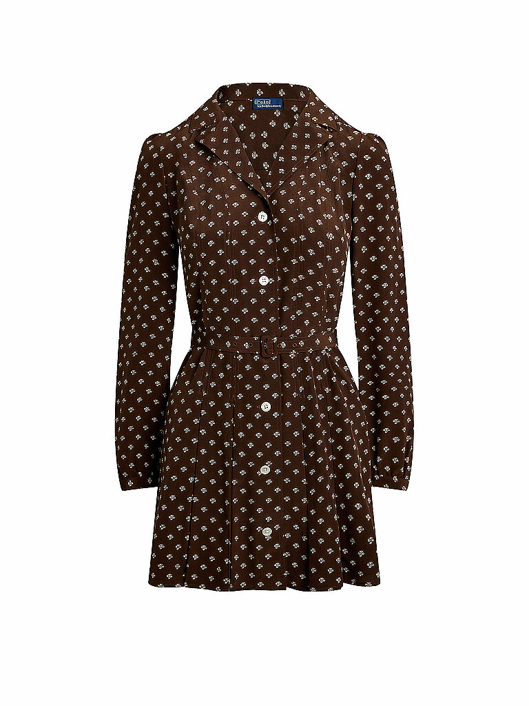 Ralph Lauren Mini-robe marron 40