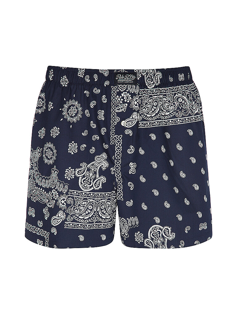 Boxer imprimé bandana bleu S