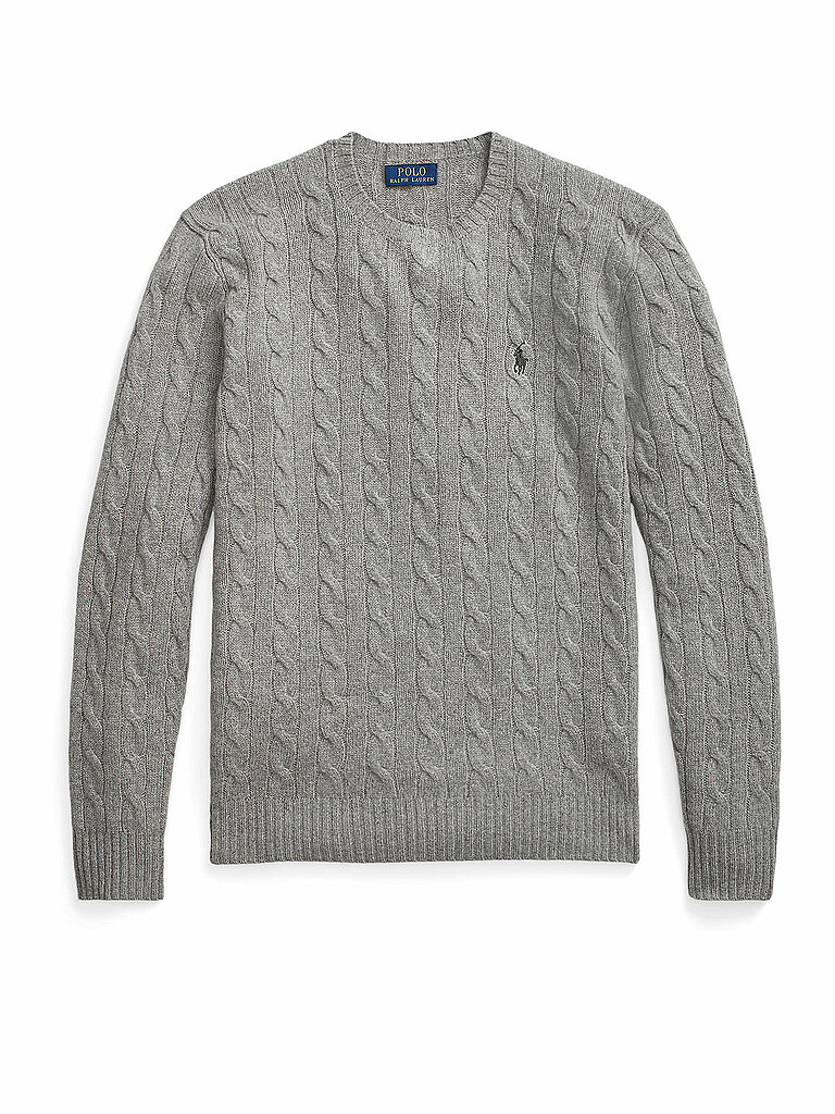 POLO RALPH LAUREN Pull gris clair