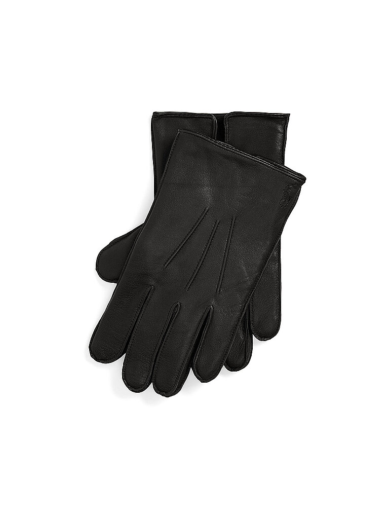 Ralph Lauren Gants en cuir noir L