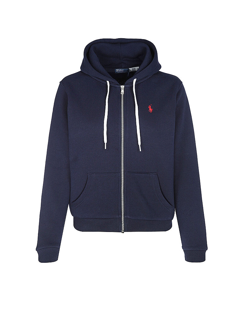 Sweat-shirt à capuche bleu marine XL