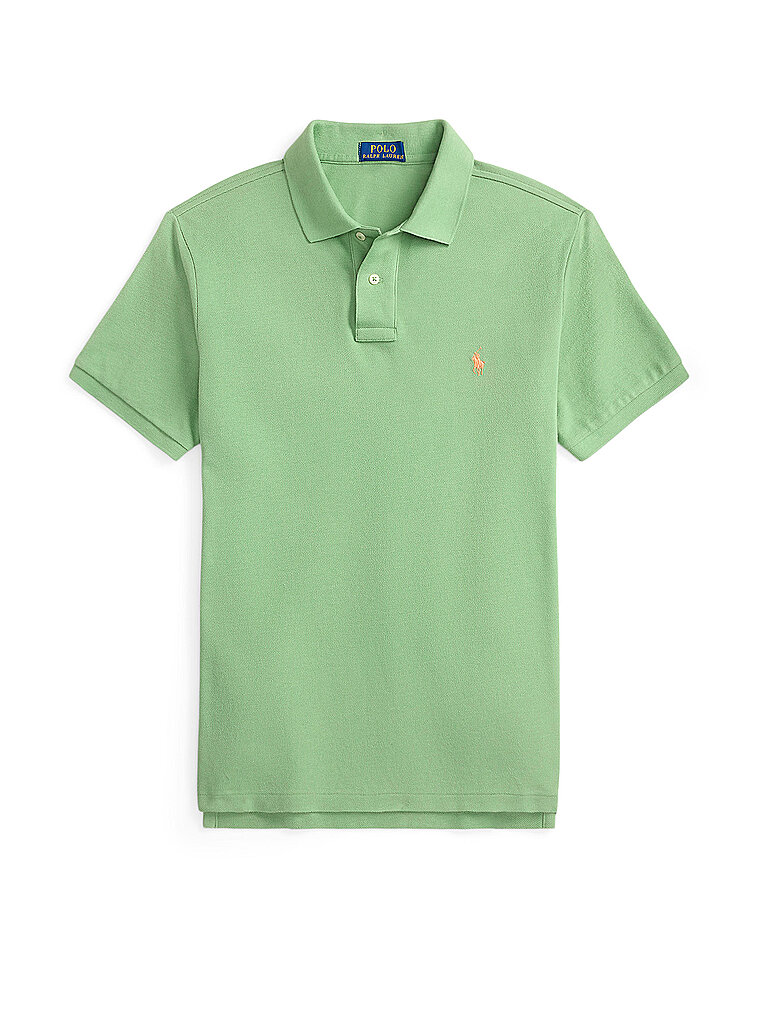 Polo coupe slim personnalisée vert M
