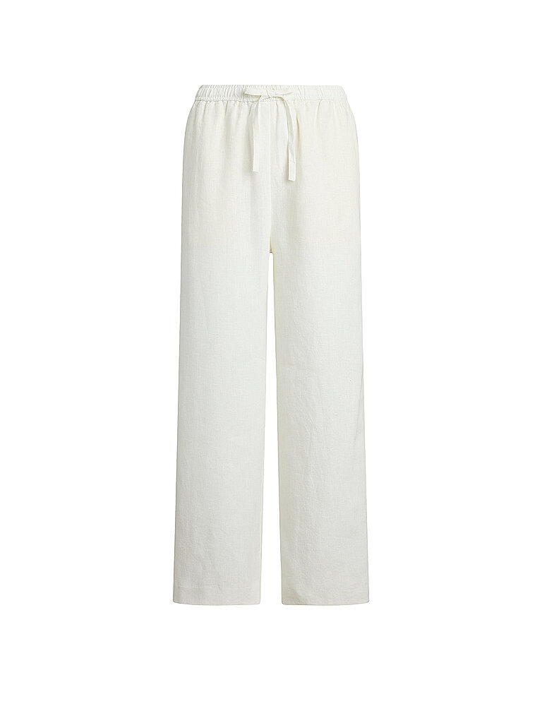 POLO RALPH LAUREN Pantalon en lin 7/8 blanc | M