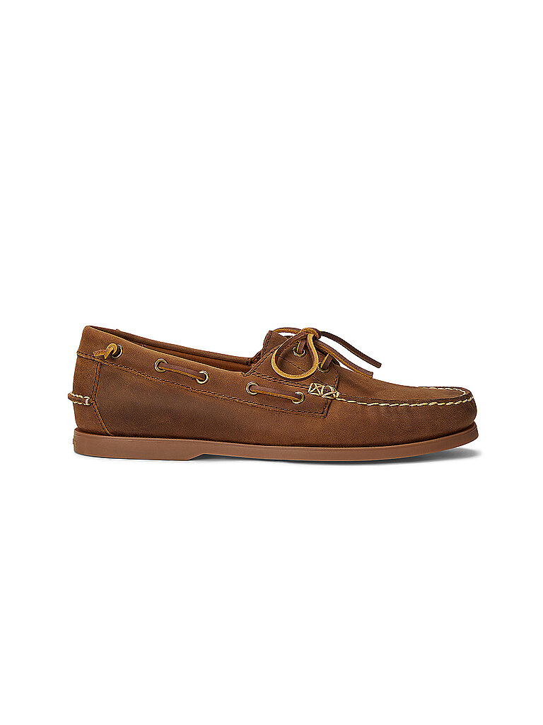 POLO RALPH LAUREN Chaussures bateau MERTON marron | 42
