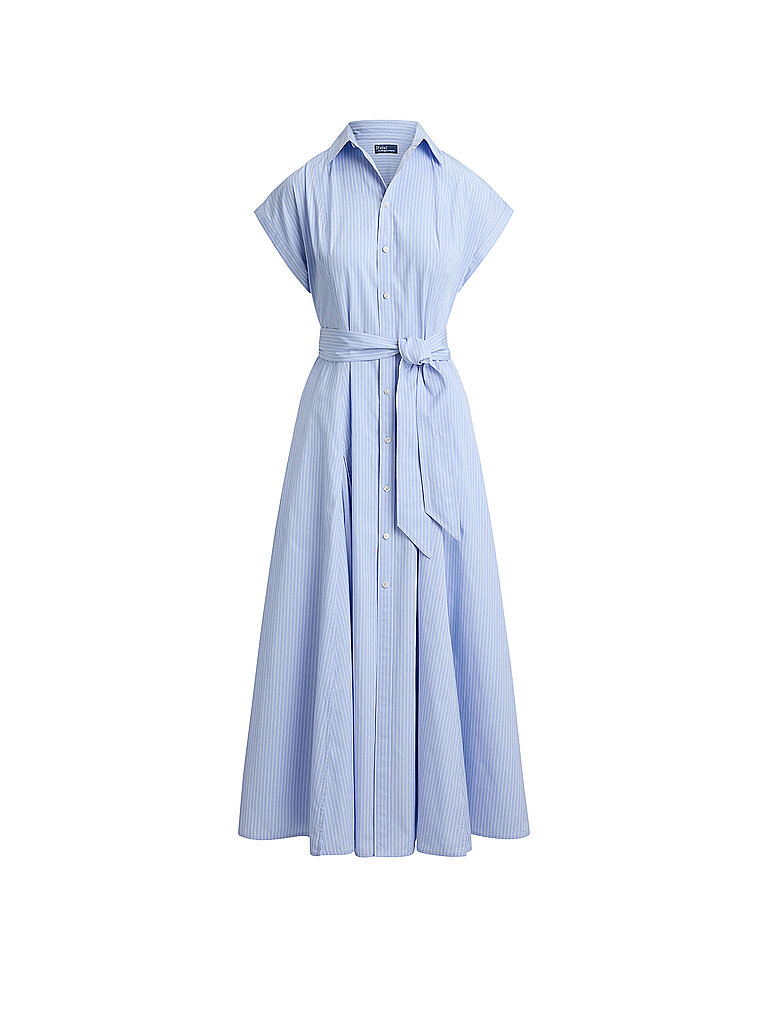 Ralph Lauren Robe midi bleu 38