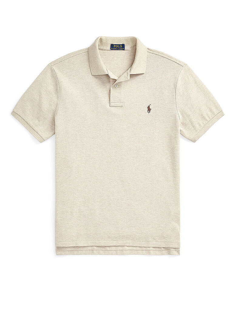 Poloshirt Coupe Slim Personnalisée crème XXL