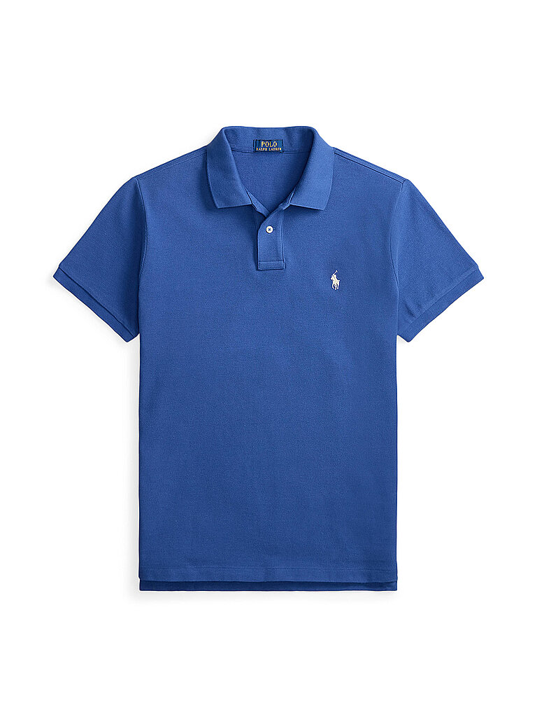 Polo Custom Slim Fit bleu S