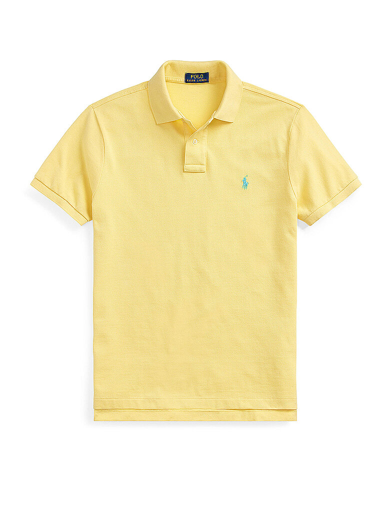 Polo Custom Slim Fit jaune XXL