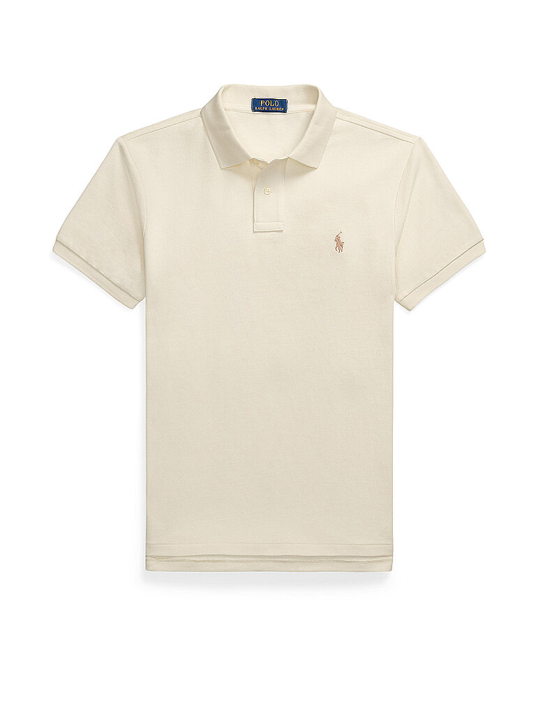 Polo coupe slim crème S