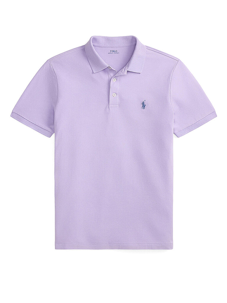 Polo coupe slim sur mesure lilas XL