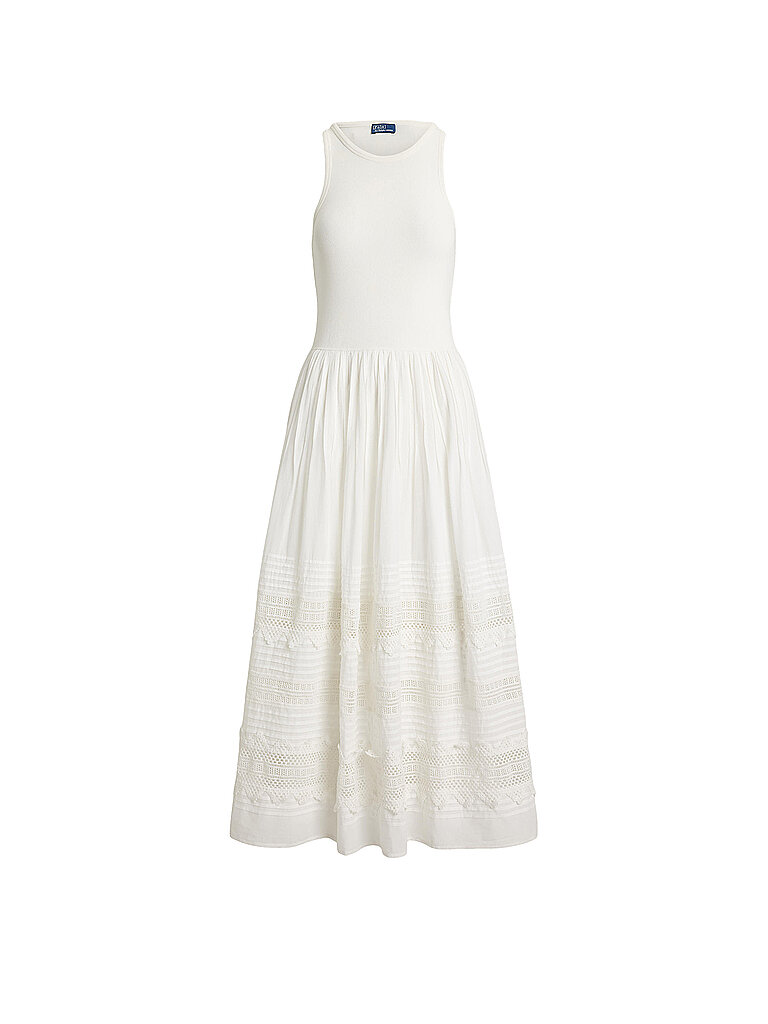 Ralph Lauren Robe midi blanc S