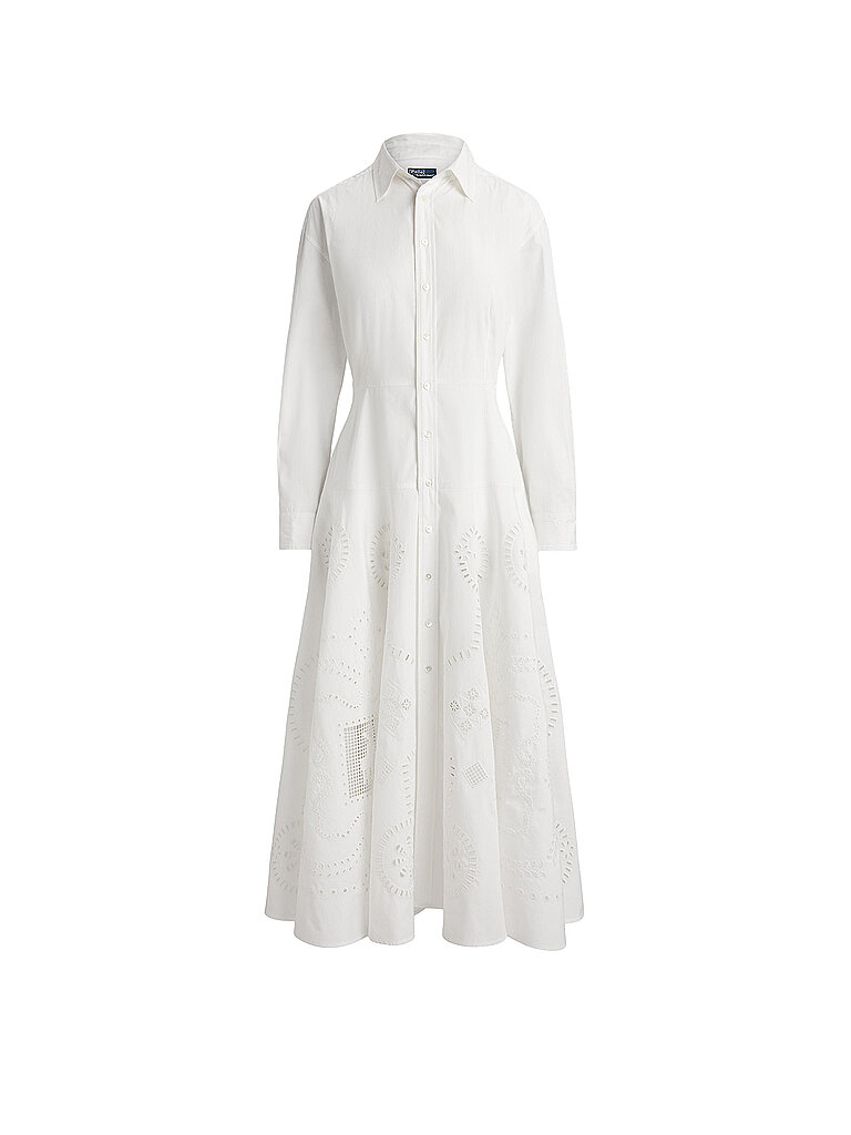 Ralph Lauren Robe midi blanc 32