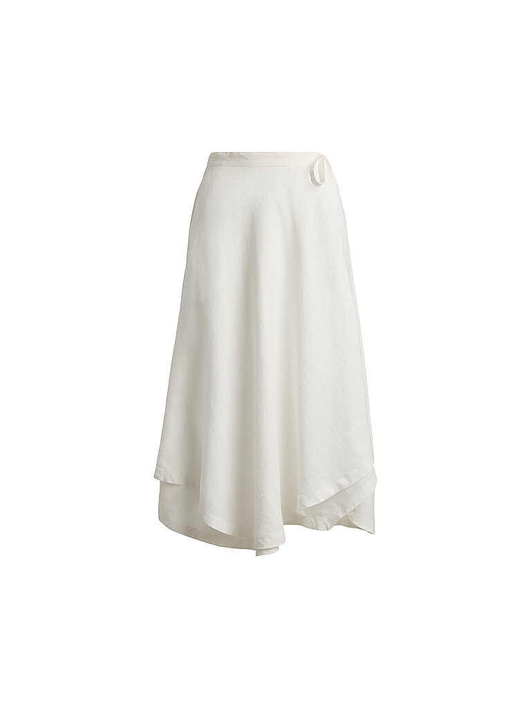 Ralph Lauren Jupe en lin blanc 38